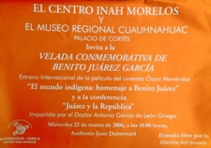 Benito Juárez, 22-03-2006