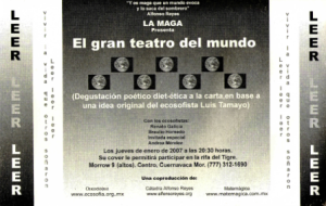 Teatro del mundo, 01-2007